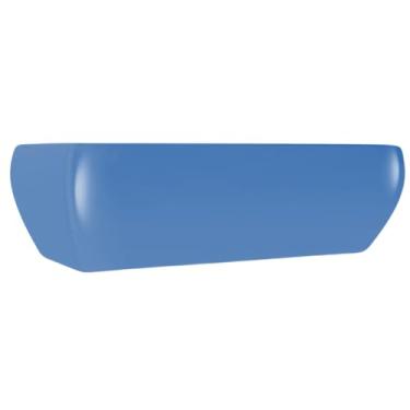 Imagem de Vaso Floreira Jardineira Plantas Hortas Fibra Vidro 100cm (Azul Metalico)