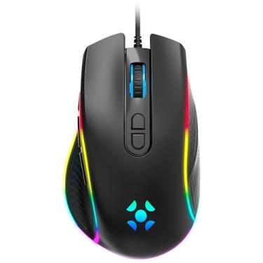 Imagem de Mouse Gamer Cruiser New Edition RGB 12000 DPI 8 botões Sensor PixArt Fortrek