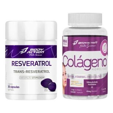 Imagem de Colageno Hidrolizado Verisol 90 Caps + Resveratrol - BODYACTION
