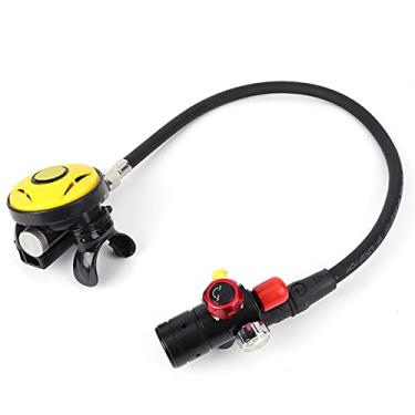 Imagem de Válvula de Mergulho Respiratória, Válvula de Cilindro de Mergulho S400, Regulador de Primeiro Estágio, Liga de Alumínio, Equipamento de Mergulho