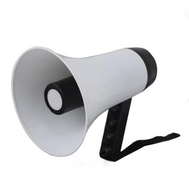 Imagem de Megafone Portátil, Megafone, 30w Gravação de 300s Distância de Transmissão de 500m 10 Horas Alto-Falante de Megafone, Alto-Falante de Chifre de Touro | Megafone de Torcida
