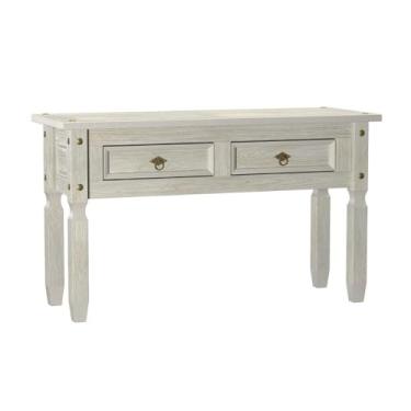 Imagem de Aparador de Madeira com 2 Gavetas 127 cm Patina Branca Elliottiis