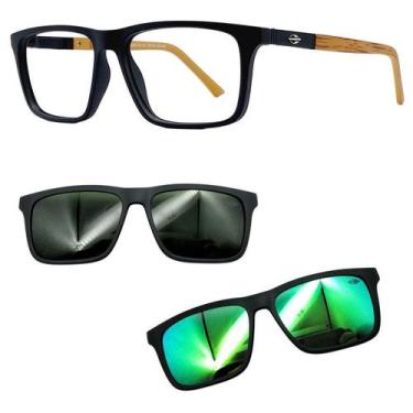 Imagem de Oculos Mormaii 6112 Swap 4 AFL Com 2 Clipons G15 e Verde, Afl