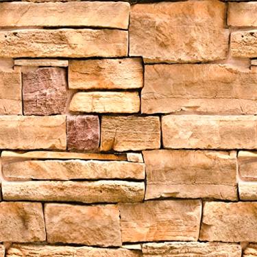 Imagem de Papel De Parede 12m Lavável Adesivo Efeito 3d Canjiquinha