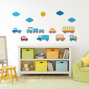Imagem de Adesivo de Parede Carrinhos Baby Infantil Cobre 1m²