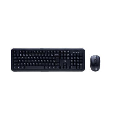 Imagem de Kit Teclado e Mouse sem Fio Maxprint Exagon - Wireless - ABNT2 - 1200dpi - Preto - 60000146