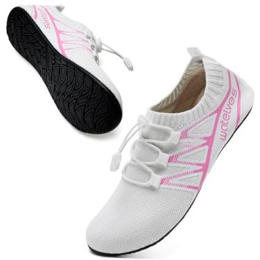 Imagem de WateLves Sapatos aquáticos para mulheres e homens descalços meias de viagem para casa meias aquáticas de secagem rápida para praia, natação, pilates, ioga, dança, acampamento, itens essenciais