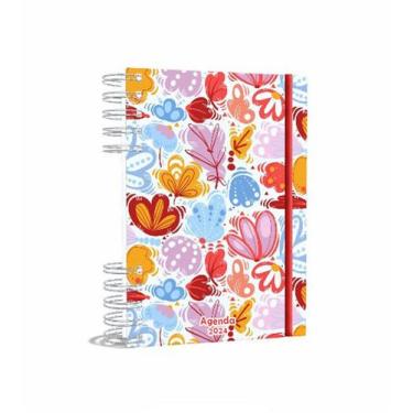 Imagem de Agenda 2024 Empreendedor A5 - Art Floral - Gospel Papers