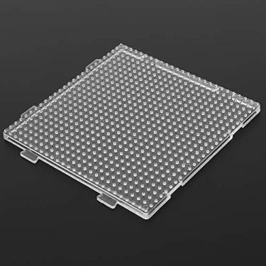Imagem de Modelo de Pegboard Geo Transparente Toys para Crianças para Contas de 2,6 Mm Contas de 2,6 Mm Diy Contas de Punção Diy Kids Brinquedos de Materi Dibads de 2,6 Mm de Materiais de Materiais Alimentos (Sifang pequeno)