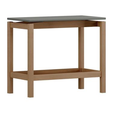 Imagem de Mesa Lateral Aparador 67 Cm 2150 Oak Ferrolack Milani Store