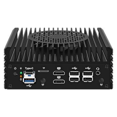 Imagem de ITECFLY Firewall Mini Pc 2X10G Sfp+ Portas, Intel Alder Lake I3-N305 (8C/8T, Até 3,8 Ghz) 2X I226-V 2.5Gbe Mini Roteador Soft, Sodimm Ddr5+M.2 Nvme Ssd/2Hdmi/Usb 2.0/Usb 3.2Gen1/Tipo C Mini Computad
