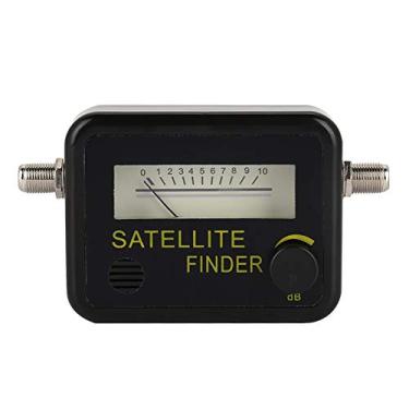 Imagem de Localizador de satélite, localizador de antena parabólica, recepção de TV, medidor de força de pesquisa de televisão, localizador de satélite DC13-18V (Sat amarelo)