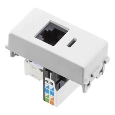 Imagem de Módulo Tomada P/ Telefone Rj11 Liz/lux2 Tramontina 57115/051, Branco