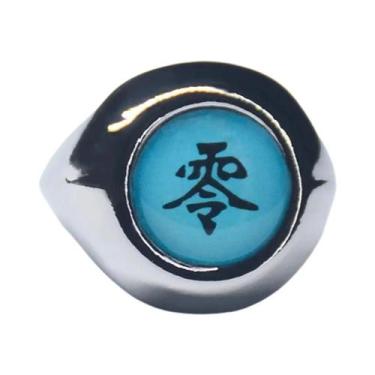 Imagem de Anel de Cosplay Naruto Akatsuki Itachi - Unissex - Metal, R089, 6