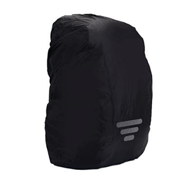 Imagem de Tampa de Chuva de Mochila Cappa Pano Leve Pano Reflexivo Mochila Preto 3 Listras Xl 60 a 70 Litros (L (para 45-55L))