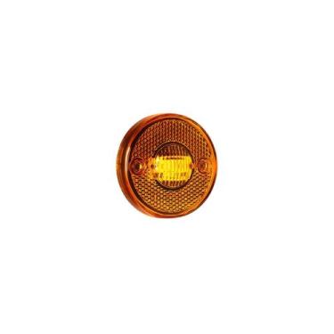 Imagem de Luz de Posição Lateral 66mm Ambar (LED) com cabos Bivolt - OUTLIERS
