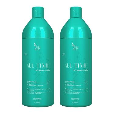 Imagem de Kit 2 Escovas Progressivas Zap All Time Orgânica 1 Litro