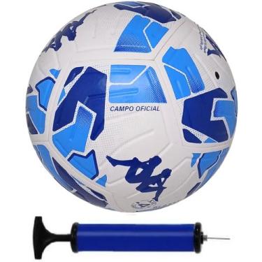 Imagem de Bola campo kappa blasty - n 04 + bomba de ar, Azul, 4
