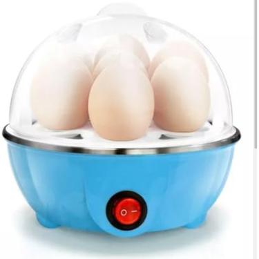 Imagem de Cozedor De Ovos a Vapor Portátil Elétrico 110v -220v Modelo versátil e moderno