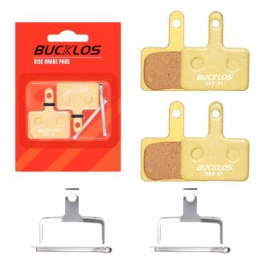 Imagem de BUCKLOS Pastilhas De Freio A Disco Para Bicicleta Trp Tektro Shimano Mt200 Deore Br-M575 M525 M515 T615 T675 M505 M495 M486 M485 M475, Freios Bicicleta, Mountain Bike/Bicicleta Elétrica/Estrada/Scoo