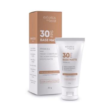 Imagem de Base Matte FPS 30 Capuccino 30 g l Dermocosméticos Vegano - Extratos d