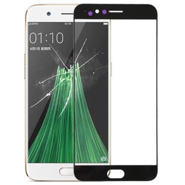 Imagem de Peças de substituição de telefone celular Para lente de vidro externo da tela frontal Oppo R11 mais Acessórios telefônicos