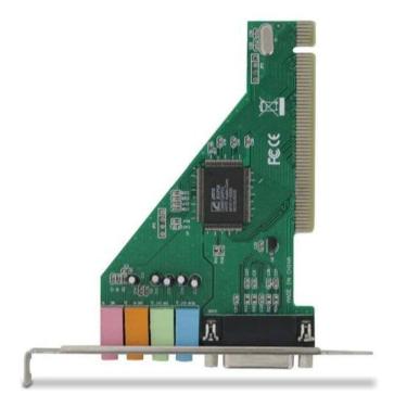 Imagem de Placa De Som Pci 4.1 Acute Áudio De 3.1 E 5.1 Canais