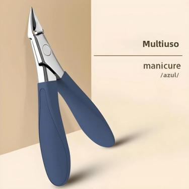 Imagem de Tesoura De Unha Grande E Espessa Anti-respingo, Ferramenta De Manicure