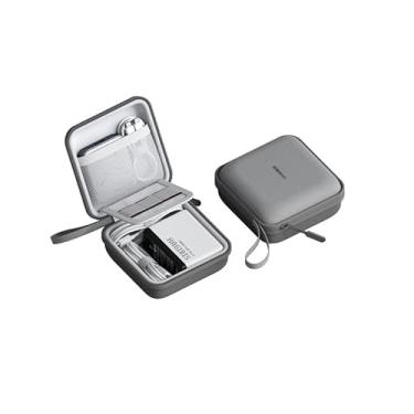 Imagem de Hagibis Organizador De Viagem Electronics, Bolsa Para Cabos, Portátil À Prova D'Água Transporte Carregadores, Carregadores Portáteis, Cartões Sd, Mouses E Pen Drives Usb (Dpb01 Cinza)