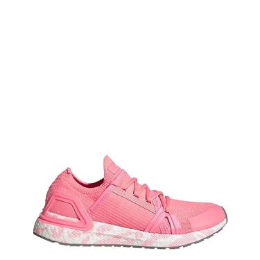 Imagem de adidas Tênis feminino Stella McCartney Ultraboost 20, Semi rosa brilhante/branco nuvem/cinza pomba, 34