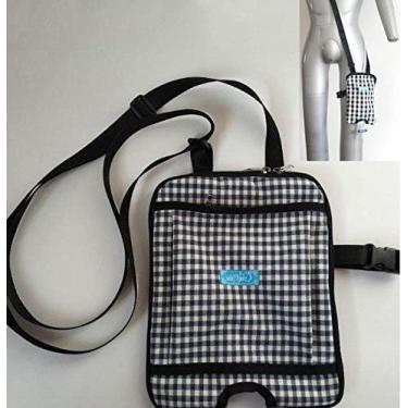 Imagem de Bolsa De Armazenamento De Cateter Portátil - Bolsa De Cateter De Urina Para Viagem Em Casa - Pacote De Cuidados Com A Bolsa De Estomia - Suporte Para Bolsa De Drenagem De Urina, 2000ml