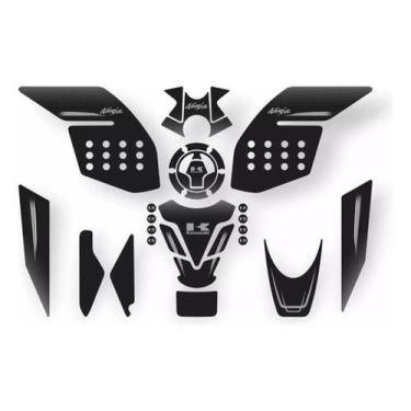 Imagem de Kit Adesivo Protetores Tanque Compativel Kawasaki 300 Tpa18 - Spts
