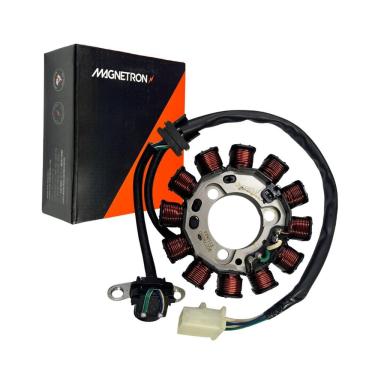 Imagem de Estator Completo Com Bobina De Pulso Nxr Bros150 2009 A 2014