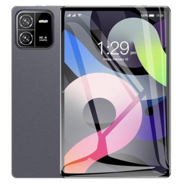 Imagem de Tablet de 10.1 polegadas, Android 13, 12 GB de RAM+512 GB de ROM, 1960x1200 Ecrã IPS, Processador octa-core, Câmara de 8 MP+16 MP, 2.4G/5G WiFi, GPS, Bluetooth, 8000 mAh versão Wi-Fi (Cinza)