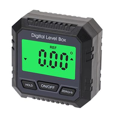 Imagem de Keenso Ângulo de Caixa de Nível Digital, Medidor de Edição Com Tela LCD para Máquinas de Construção de Carpintaria Automotivas (Preto)