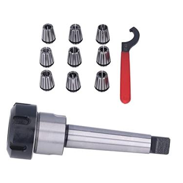 Imagem de Keenso ER25 CHUPT CHUCK SPACER SLEVE/BEM EXTENDER Conjunto para Cortador de Moagem CNC Com Tamanhos Diferentes para Trabalho Versátil (MTA2-ER25-M10)