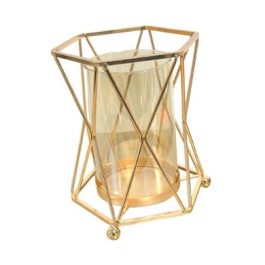 Imagem de Ｂｅｓｇａ Vaso de vidro, arranjo de flores, centro de mesa, decoração de mesa, artesanato, recipiente para plantas, vaso decorativo para casamento, escritório, Sem Armazenamento de água