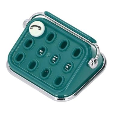 Imagem de Naroote Número de Telefone de Estacionamento, Carro de Estacionamento Temporário Prato de Ticket Prato Antigo Retro -tipo -escritor para Escritório Em Casa (Verde)