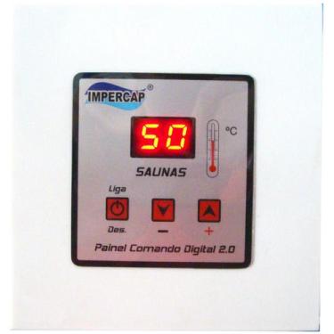 Imagem de Gerador Vapor Elétrico 18Kw Inox 220V Comando Digital Impe - Impercap,