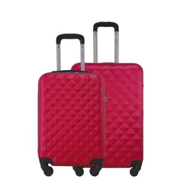 Imagem de Kit Conjunto 2 Malas Rígidas 360 Mala de bordo 10kg e Média 23kg Gladi