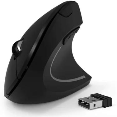 Imagem de Mouse Vertical Ergonômico 2.4ghz Mouse Óptico Sem Fio 3 Ajustável