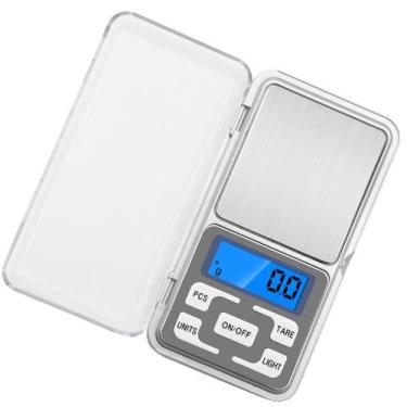 Imagem de Mini Balança Digital Alta Precisão De Bolso Portátil 500Gr - Cbr1050 -