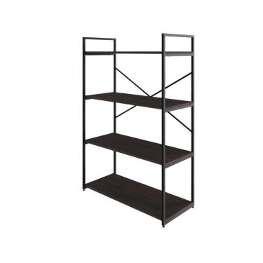 Imagem de Estante C/04 Prateleiras 118x80x33cm Yon Terracota/ Terracota/