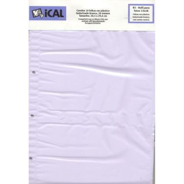 Imagem de Refil Folha Branca 10 Fl 13X18 - R5 Ical