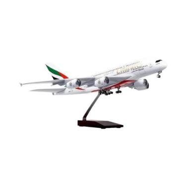 Imagem de Modelo De Avião De Brinquedo Airbus A380 UAE Emirates De 18 Polegadas 