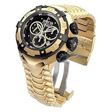 Imagem de Relógio Invcta Thunderbolt 21360 Dourado C/Preto - Majestoso Joias e A