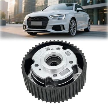 Imagem de Engrenagem dentada de eixo de cames de admissão VVT confiável para motores VW Golf Jetta Beetle Audi A3 Q3 1.2L 1.4T Substituição de precisão de temporização aprimorada para OEM 04E109088AN 04E109088N