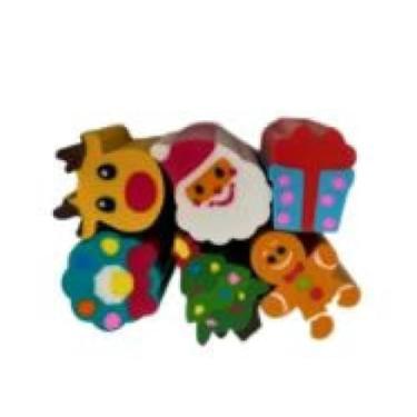 Imagem de BORRACHA NATAL CLR 0,90CM (PAPELARIA) - KIT COM 8 UNIDADES