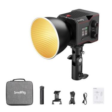 Imagem de Luz de vídeo SMALLRIG RC 60B COB com bateria e carregador de 3400mAh