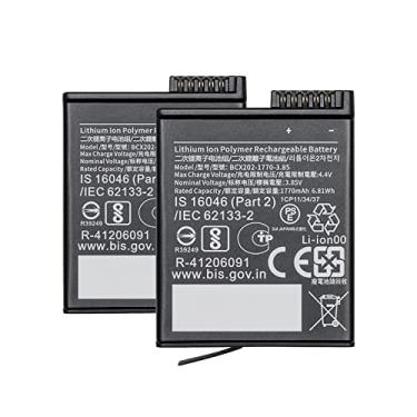 Imagem de INSYOO Bateria original 2 peças Osmo Action 3 Extreme 1770 mAh para DJI Osmo Action 3/Action 4 (suporta até 160 minutos de vida útil da bateria)